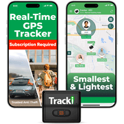 Tracki 4G LTE GPS Tracker for Vehicles with Magnetic Mount - Subscription Required
