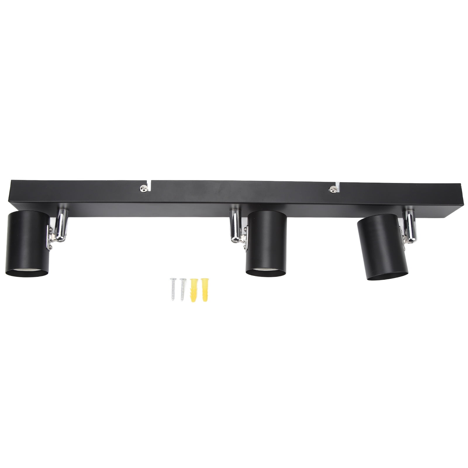 Tracking Lights Ceiling LED Adjustable Flexible Matte Black E27 Lamp ...