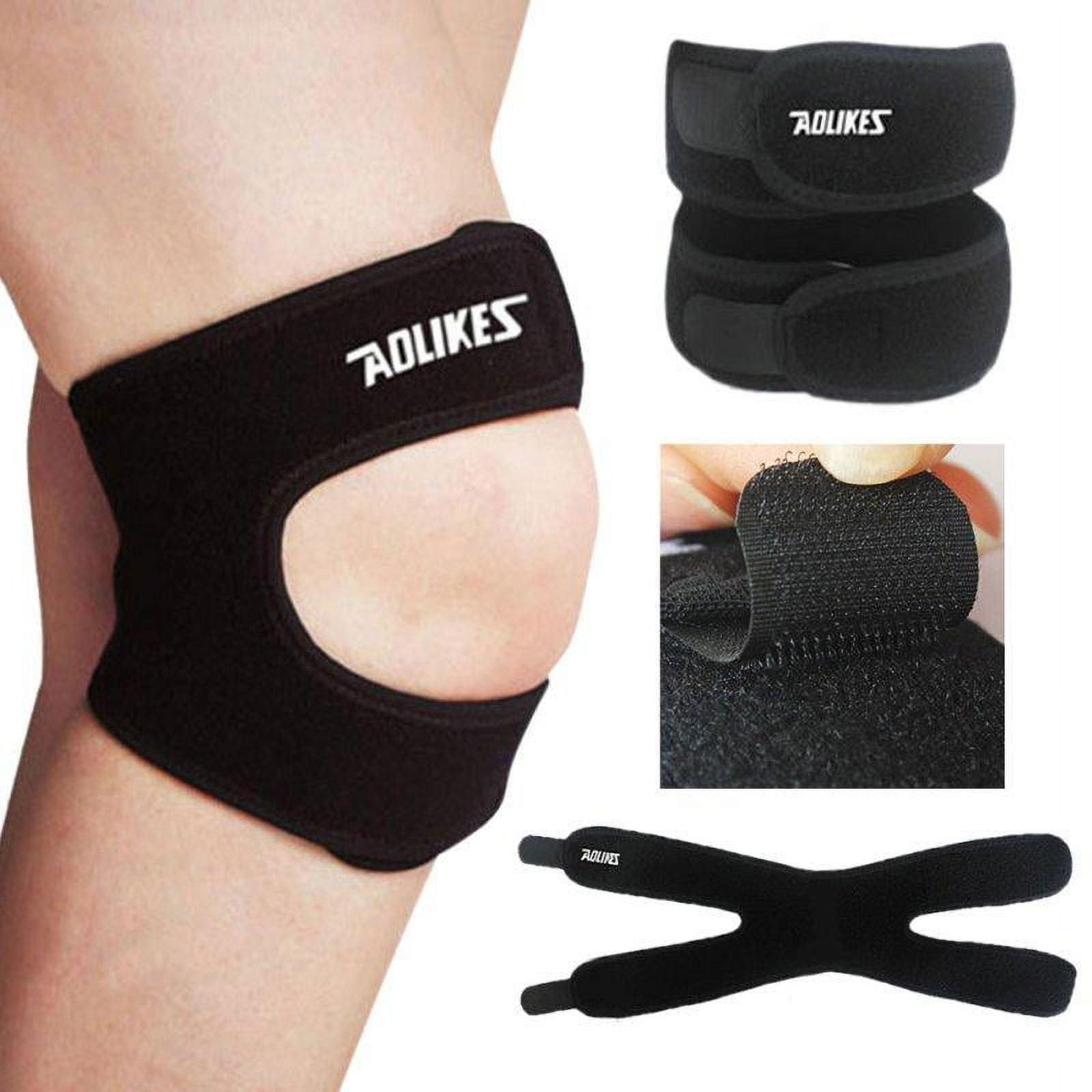 Tracking Short Knee Brace  Running, Exercise & Basketball Support Sleeve  Stabilizer for Post Kneecap Dislocation, Tendonitis, Patella Pain & MCL/LCL  Injuries 