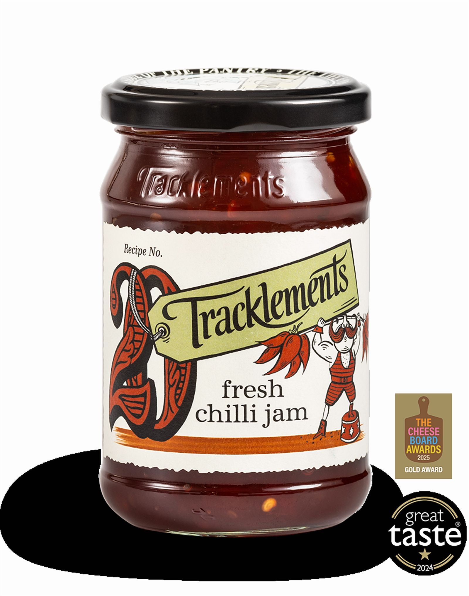 Tracklements Fresh Chilli Jam 345g - From UK