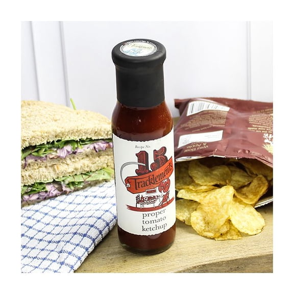 Tracklements Proper Tomato Ketchup, Gluten Free, Vegan, 7.7 Ounces (Pack Of 6)
