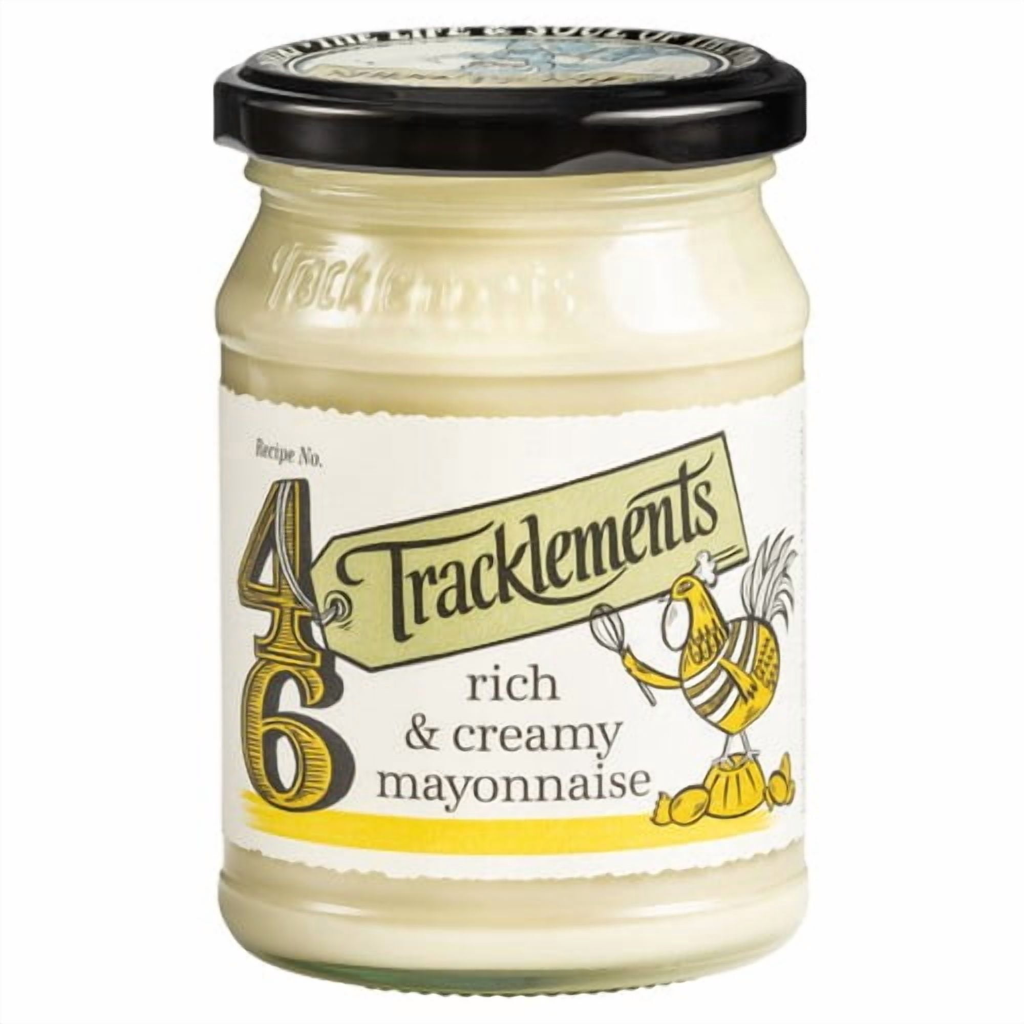 Tracklements Rich & Creamy Mayonnaise 200g, British Import (Pack of 2)