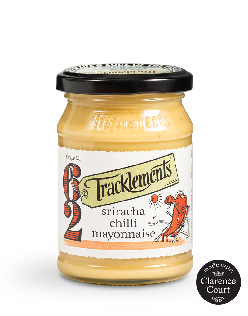 Tracklements Sriracha Chilli Mayonnaise 200g - Made in Britain