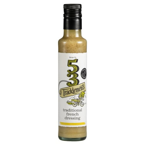 Tracklements Traditional French Dressing 240ml, British Import (Pack of 2)