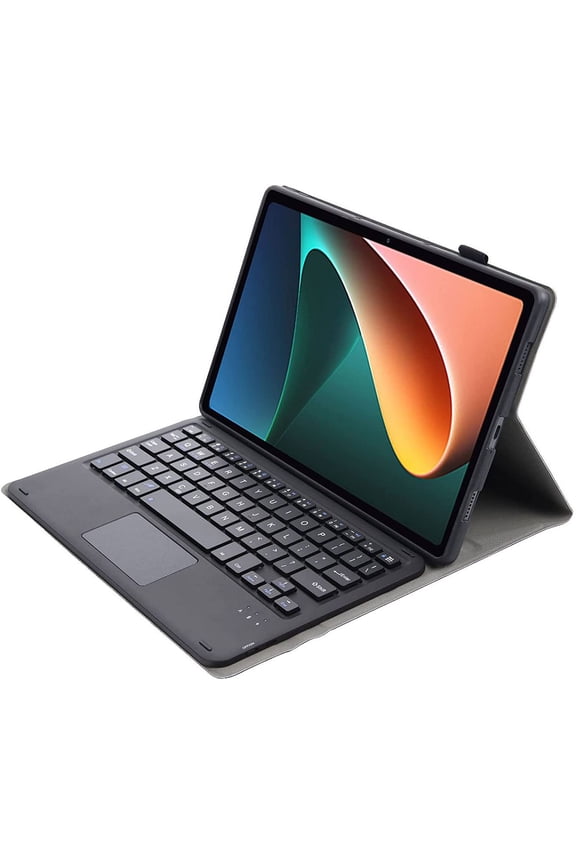 Trackpad Keyboard Case for Xiaomi Mi Pad 5/5 Pro, Detachable Wireless Keyboard w/Touchpad, Slim Lightweight Stand Cover