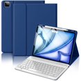thumbnail image 1 of Trackpad Keyboard Case for iPad Air 13 & iPad Pro 12.9 (3rd–6th Gen) with Pencil Holder, 1 of 7