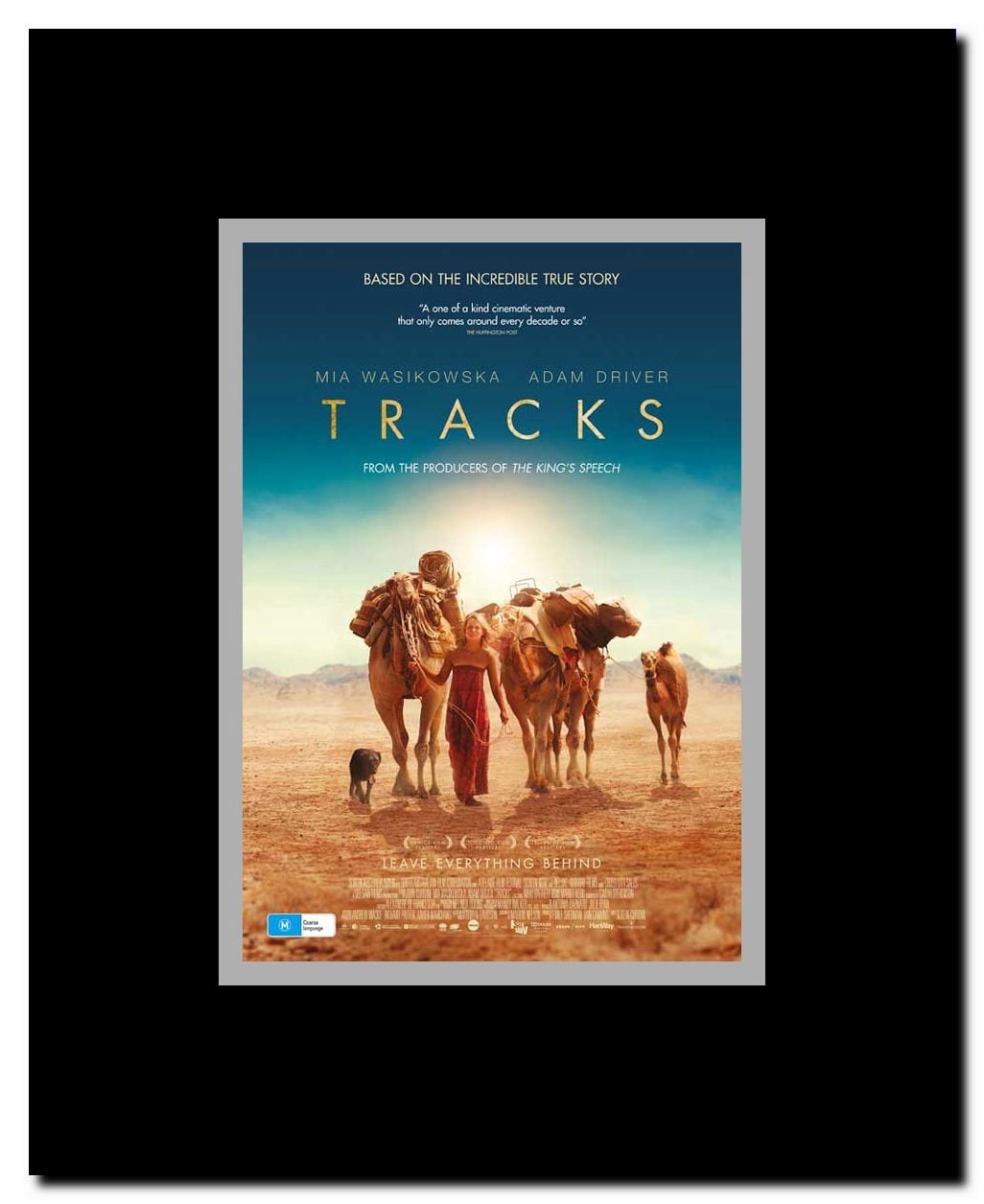 Tracks Framed Movie Poster