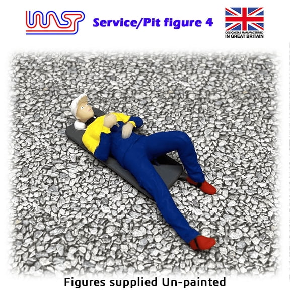 Trackside Figure Scenery Display Pit Fig No 4 New 1:32 Scale WASP