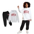 thumbnail image 1 of Tracksuit Athletic Sweatsuits Sets 2 Piece Long Sleeve Letter Print Basic Hoodie Sweatpants Winter Clothes Boys 3-4 Years Clothes Boys Girls Fashion, 1 of 3