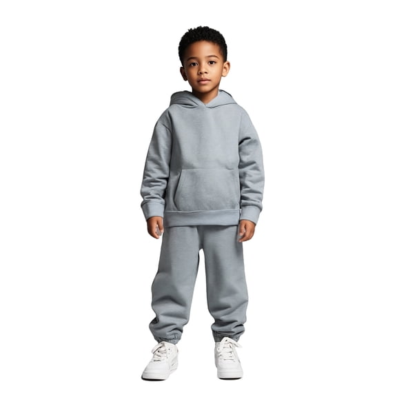 Tracksuit Athletic Sweatsuits Sets 2PC Long Sleeve Grey Pullover Hoodie and Jogger Pants Fall Clothes Teen Girls Clothes10-11 Years Boys Girls Fashion
