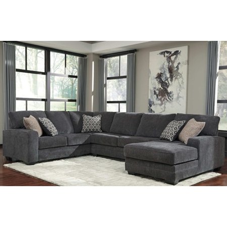 Tracling Slate 3pc RAF Chaise Sectional