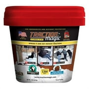 Traction Magic Quick Application All Natural Ice and Snow Melter, 15 Lb Bucket