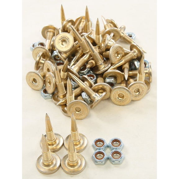 Traction Master Eliminator Competition Steel Studs - 1.06in. Stud Length - 1/4in. Thread