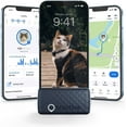 thumbnail image 1 of Tractive Cat Mini GPS Tracker with Activity Monitoring, Fits Any Collar (Dark Blue), 1 of 7