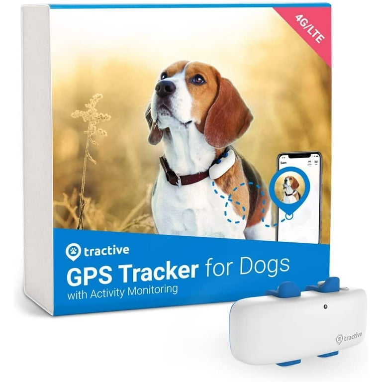  Tractive GPS Pet Tracker with LED Light Up Dog Collar