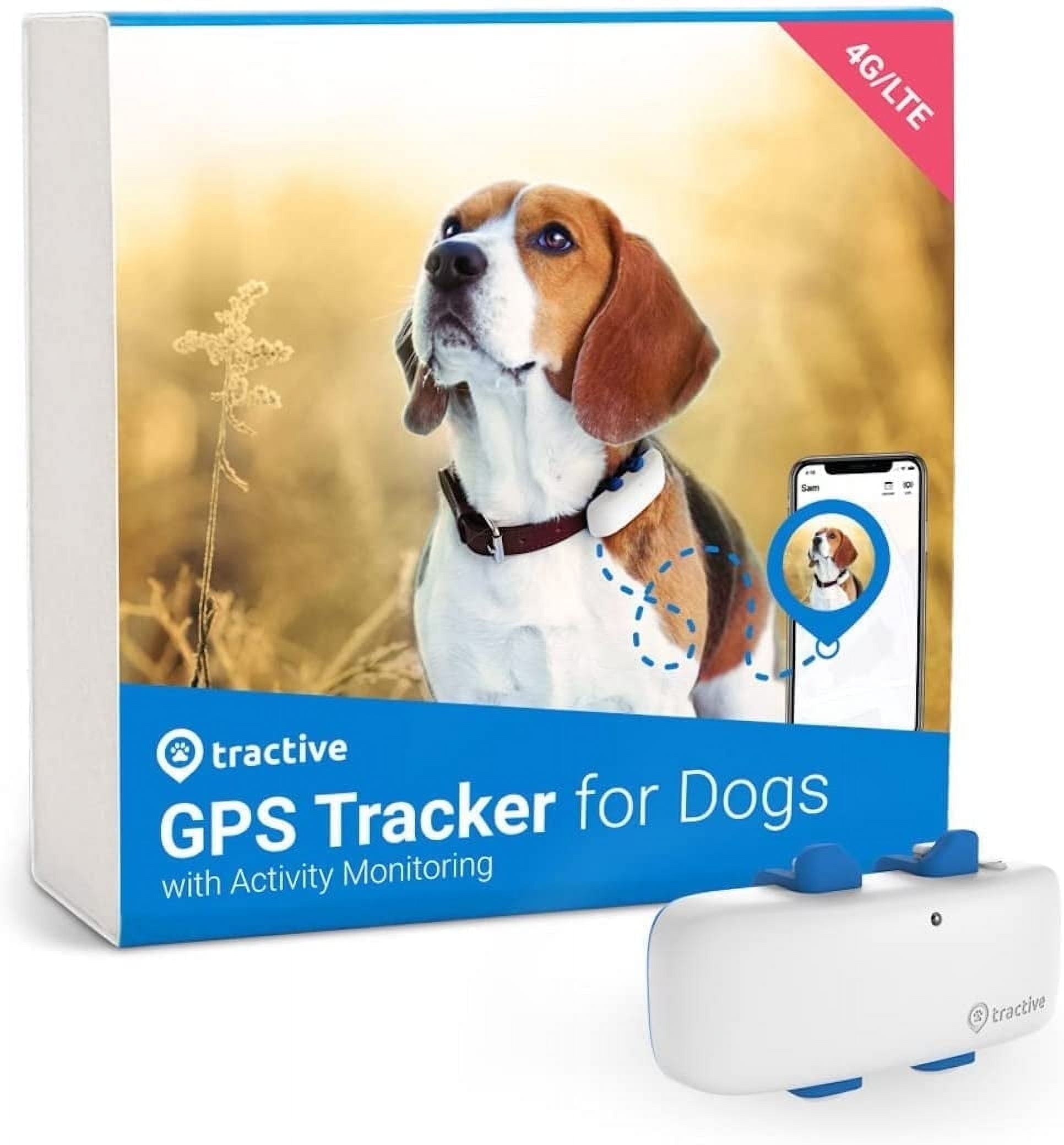 Tractive Dog GPS Tracker with Activity Monitoring,