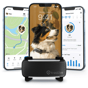 Tractive Smart GPS Dog Tracker with Vital Signs Monitoring Black