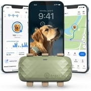 Tractive XL Smart Dog GPS Tracker with Vital Signs Monitoring (Green)