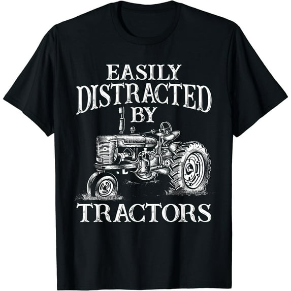 Tractor Art For Men Women Farming Agriculture Farmer Truck T-Shirt