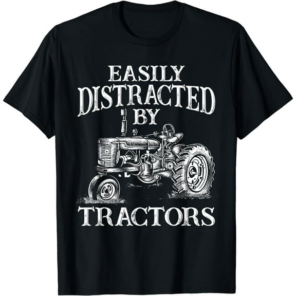 Tractor Art For Men Women Farming Agriculture Farmer Truck T-Shirt