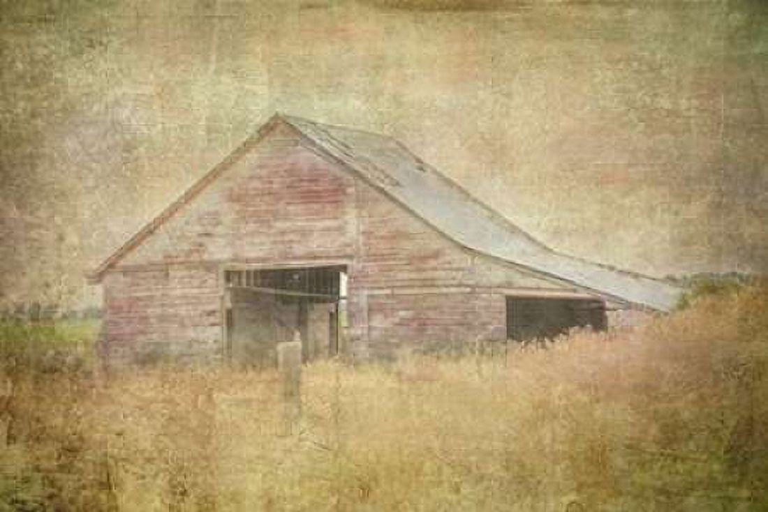 Tractor Barn Canvas Art - Ramona Murdock (12 x 18)