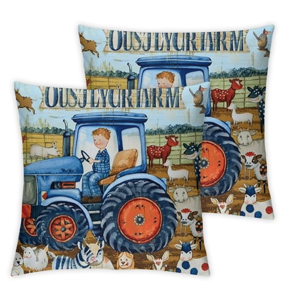 Tractor Blanket Farm Truck Blanket Gifts for Boys Kids Adults Just A Boy Who Loves Tractors Blanket Super Warm Soft Throw for Bed Camping Sofa Decor Trucks Car Lover Gifts