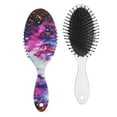 thumbnail image 1 of Tractor Boho Style Hair Brush, Artistic Detangler Paddle Comb with Rustic Vintage Print, Gentle for All Hair Types, 1 of 8