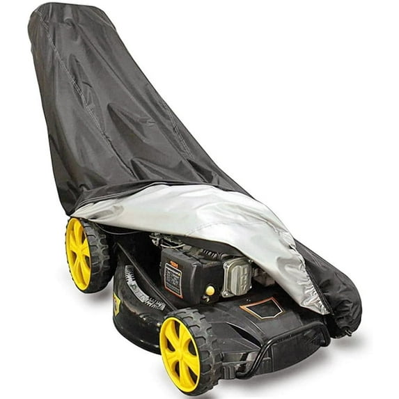 Tractor Cover, Riding Lawn Mower Cover Lawn Tractor Cover Outdoors Waterproof Heavy Duty Zero Turn Mower Cover Drawstring Windproof Buckle Storage Bag by Casewin-96"L x 55"W x 20"