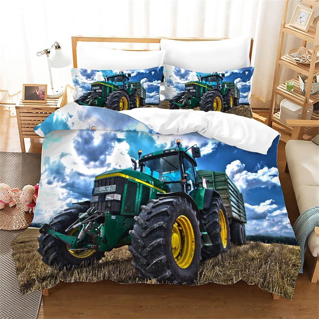Tractor Trek Duvet Cover Set NCU0NNT545
