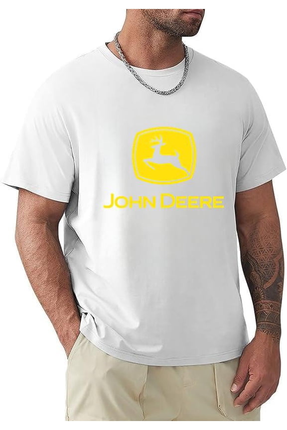 Tractor Fan Vintage Farm Green Agriculture Graphic Farmer Top Unisex T-Shirt, for men & women, up to size 5XL.