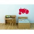 thumbnail image 1 of Tractor Kids Boys Bed Room - Picture Art - Peel & Stick Vinyl Wall Decal Sticker 20x25 Inches, 1 of 2