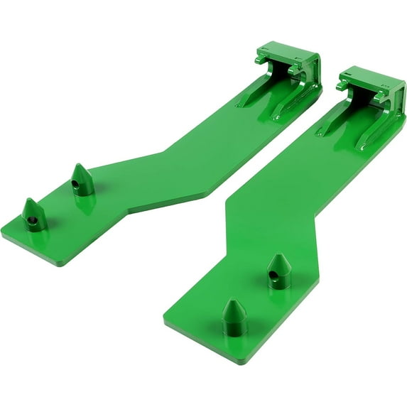 Tractor Loader Quick Tach Weld On Mounting Brackets Compatible with John Deere Tractor Loaders