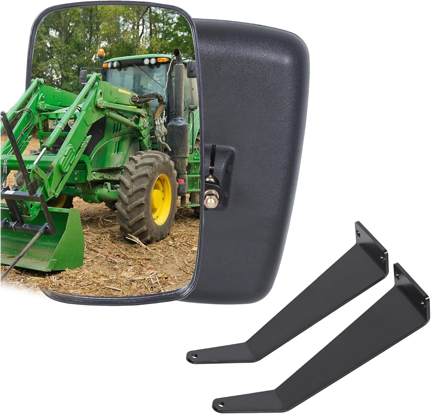 Replacement for Universal Combine Farm Tractor Mirror Large