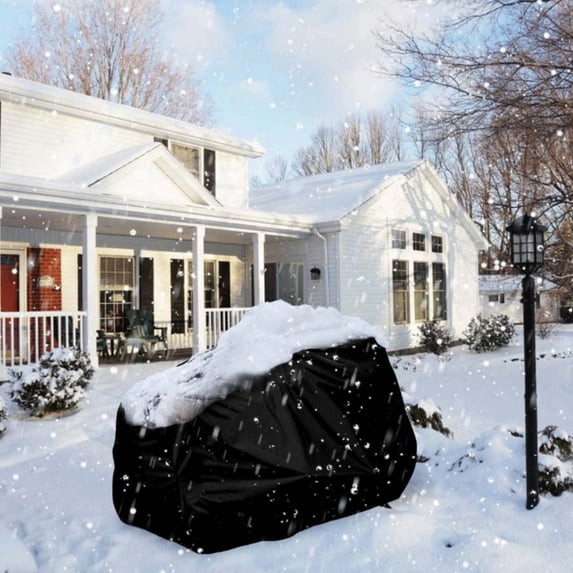 Tractor Mower Cover | Waterproof Snow & Weather Protection | Heavy-Duty Outdoor Equipment Cover | Fits Many Mower Models | 1-Pack