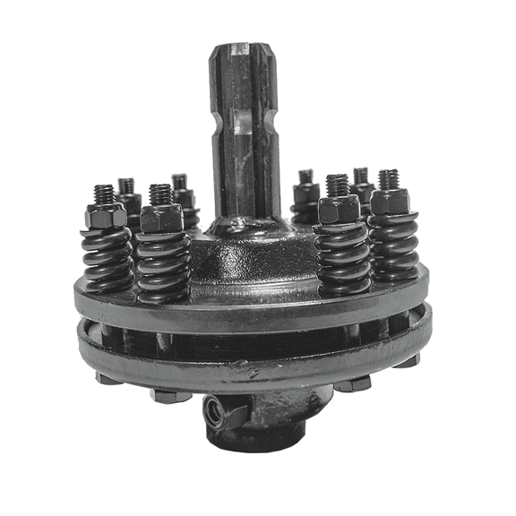 Tractor PTO, Rotary Cutter Slip Clutch 1-3/8x 6-Spline both ends, Easily Add on PTO Drive line