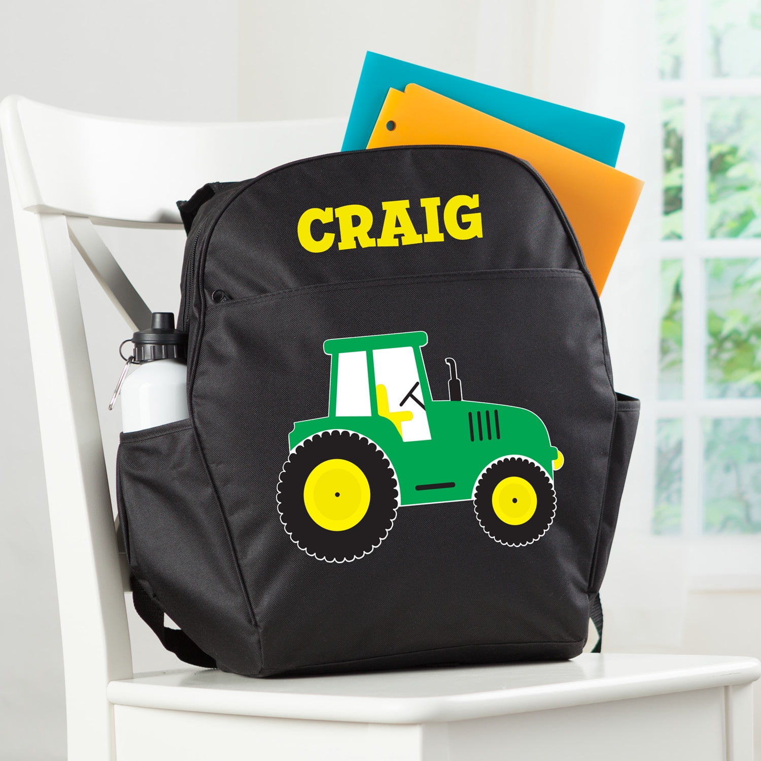 Tractor Personalized Backpack