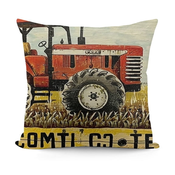 Tractor Pillow,Pillows for Kids,Pillow Covers,Pillows for Sleeping, Gifts, Bracelet from