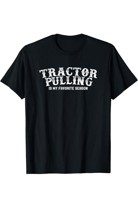 Tractor Pulling Favorite Season Vintage T-Shirt