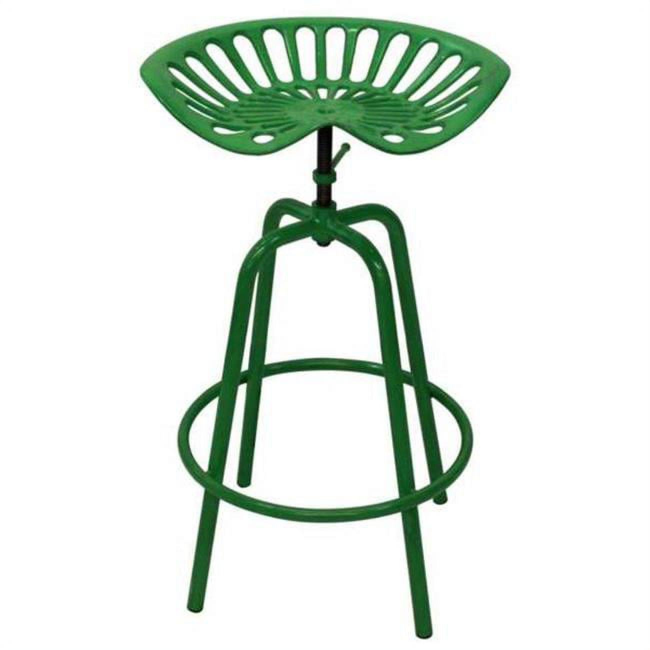 Tractor Seat Swivel Stool KD, Green