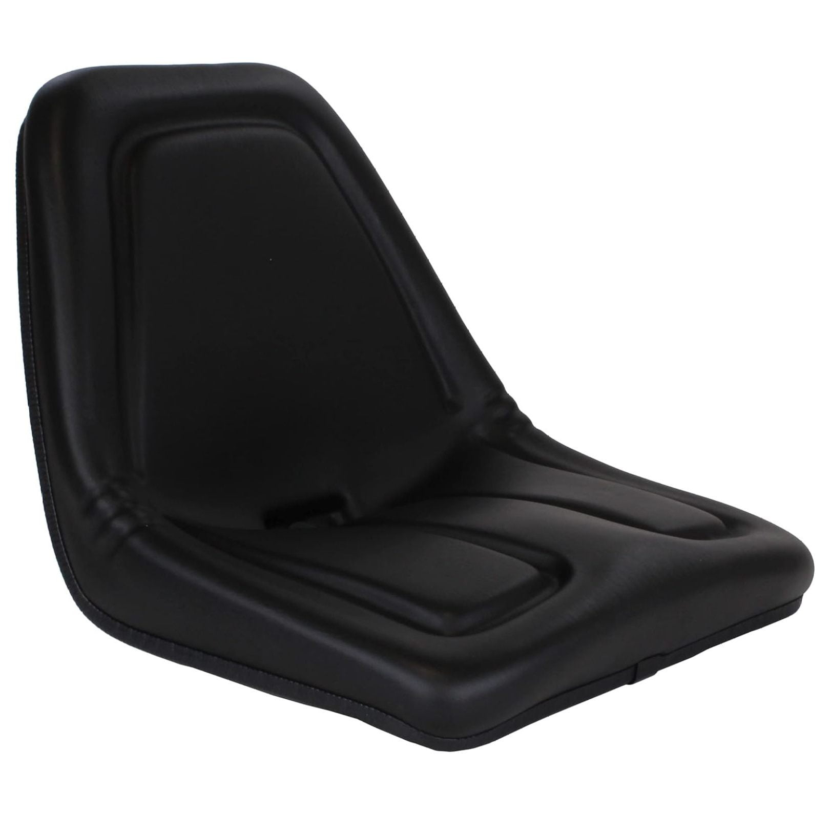 Tractor Seat TM333BL High Back Black Vinyl Tractor Seat Should