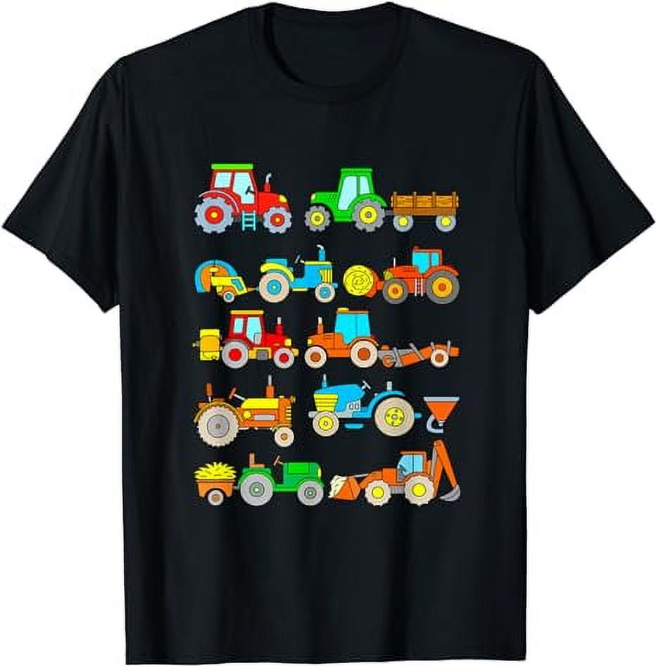 Tractor Shirt Toddler Boys Kids Farm T-Shirt - Walmart.com
