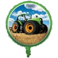 thumbnail image 1 of Tractor Time Metallic Balloon, 1 of 2