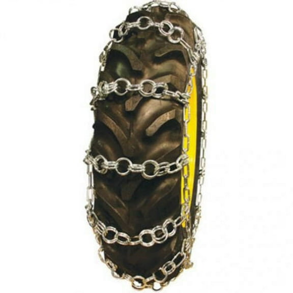 Tractor Tire Chains - Double Ring 12.4 x 24 - Sold in Pairs