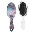 thumbnail image 1 of Tractor Tribal Detangler Hair Brush, Soft Bristle Artistic Paddle Comb with Boho Rustic Style, Perfect for Wet and Dry Hair, 1 of 4