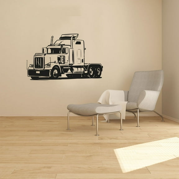 Tractor Truck Trucks Monster Truck Toy Cars Vehicle Wall Sticker Art Decal for Girls Boys Room Bedroom Nursery Kindergarten House Fun Home Decor Stickers Wall Art Vinyl Decoration Size (6x10 inch)