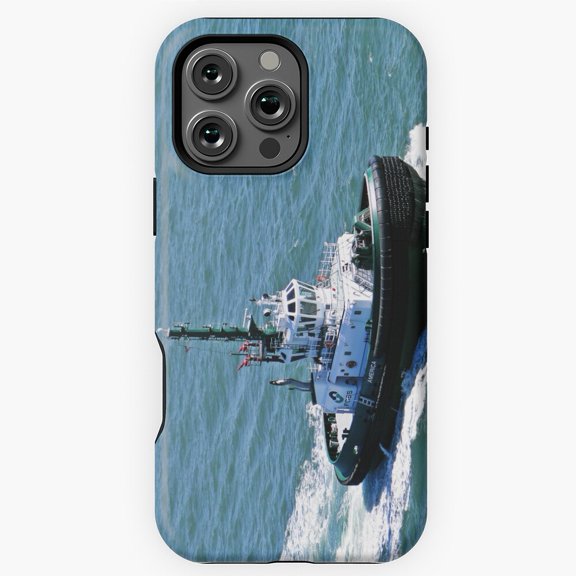 Tractor Tug America Maritime Ship Phone Case for iPhone 16 15 14 13 12 11 Pro Max
