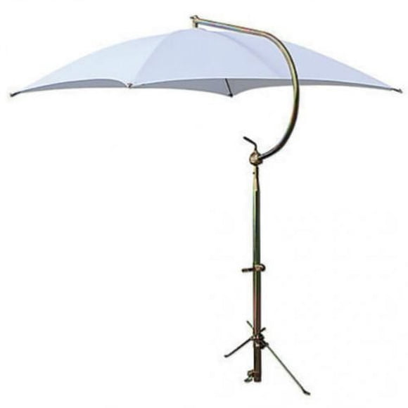 Tractor Umbrella Assy for Fender Mounts 54" 10 oz. Duck Canvas - White