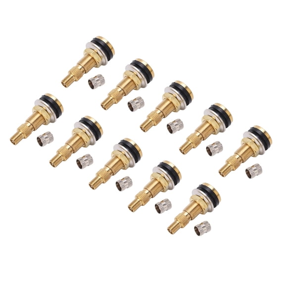 Tractor Valve Stem, High Strength Antirust Rugged TR618A Air Tubeless Tire Valve Stem For 0.625in Valve Hole