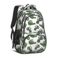 thumbnail image 1 of Tractor and Harvesters Gray Pattern Backpack for School, Cute School Bag with Adjustable Shoulder Straps and Padded Back, 16.9"x12.6"x5.9", 1 of 4