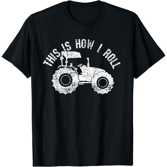 Tractors Farmer Rancher Funny Saying Vintage T-Shirt